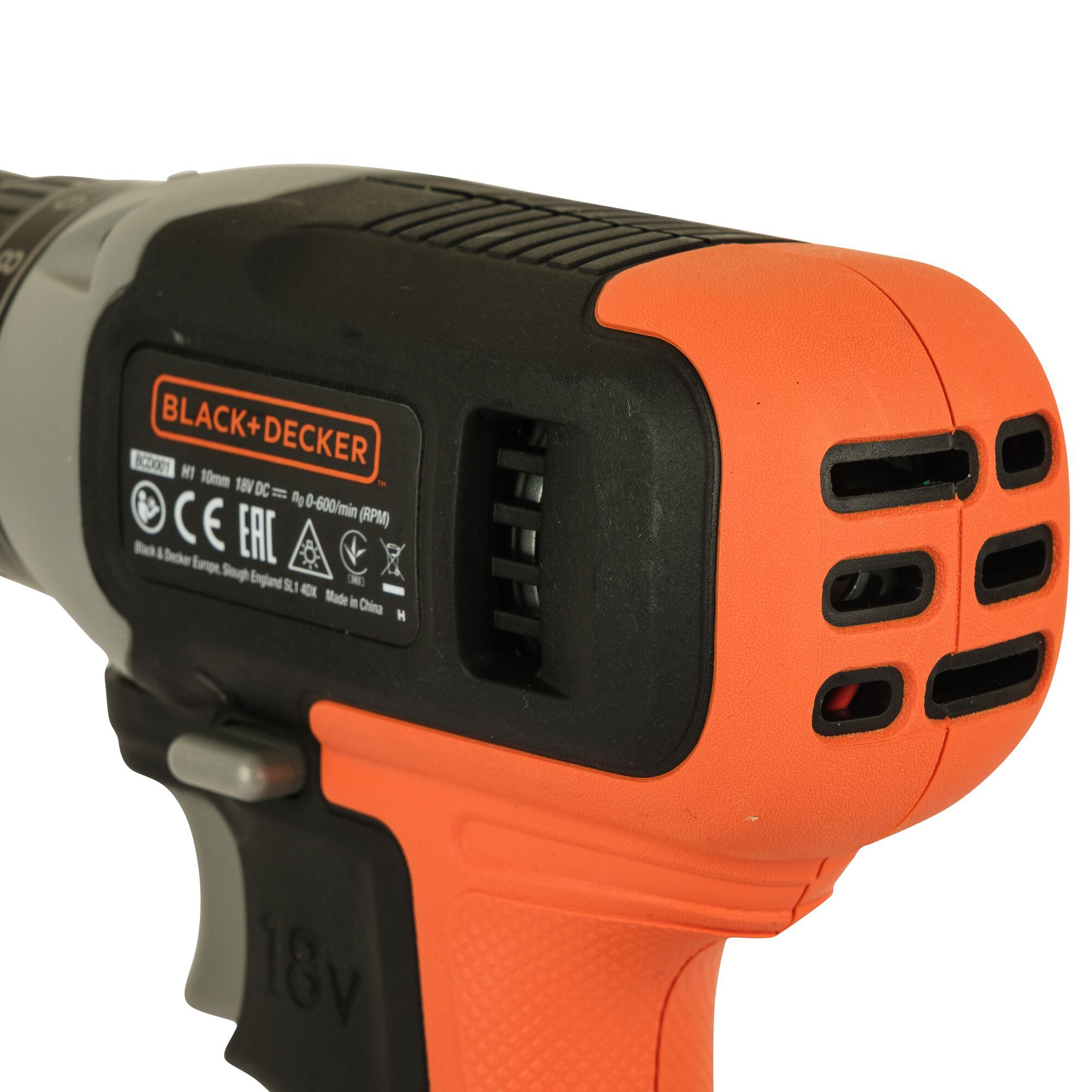 Black+Decker 18V Li-ion Cordless Drill driver (1 x 1.5Ah) - BCD001