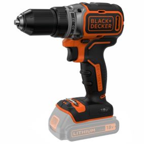 Black+Decker 18V POWERCONNECT Cordless Drill driver (Bare Tool) - BL186