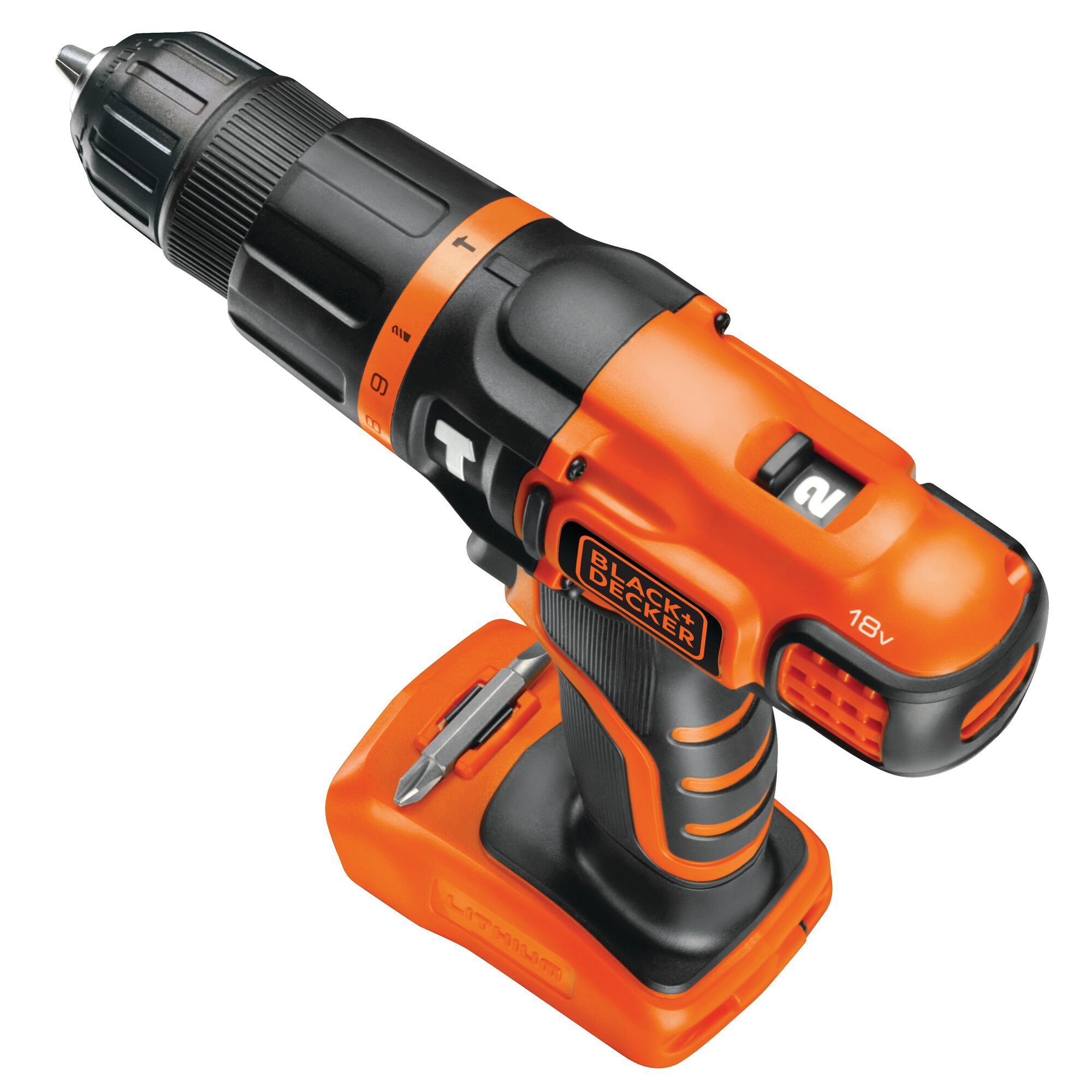 Black+Decker POWERCONNECT 18V Cordless Hammer drill (Bare Tool) - BDCH188N-XJ