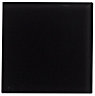 Black Gloss Plain Stone effect Tile, (L)98mm (W)98mm