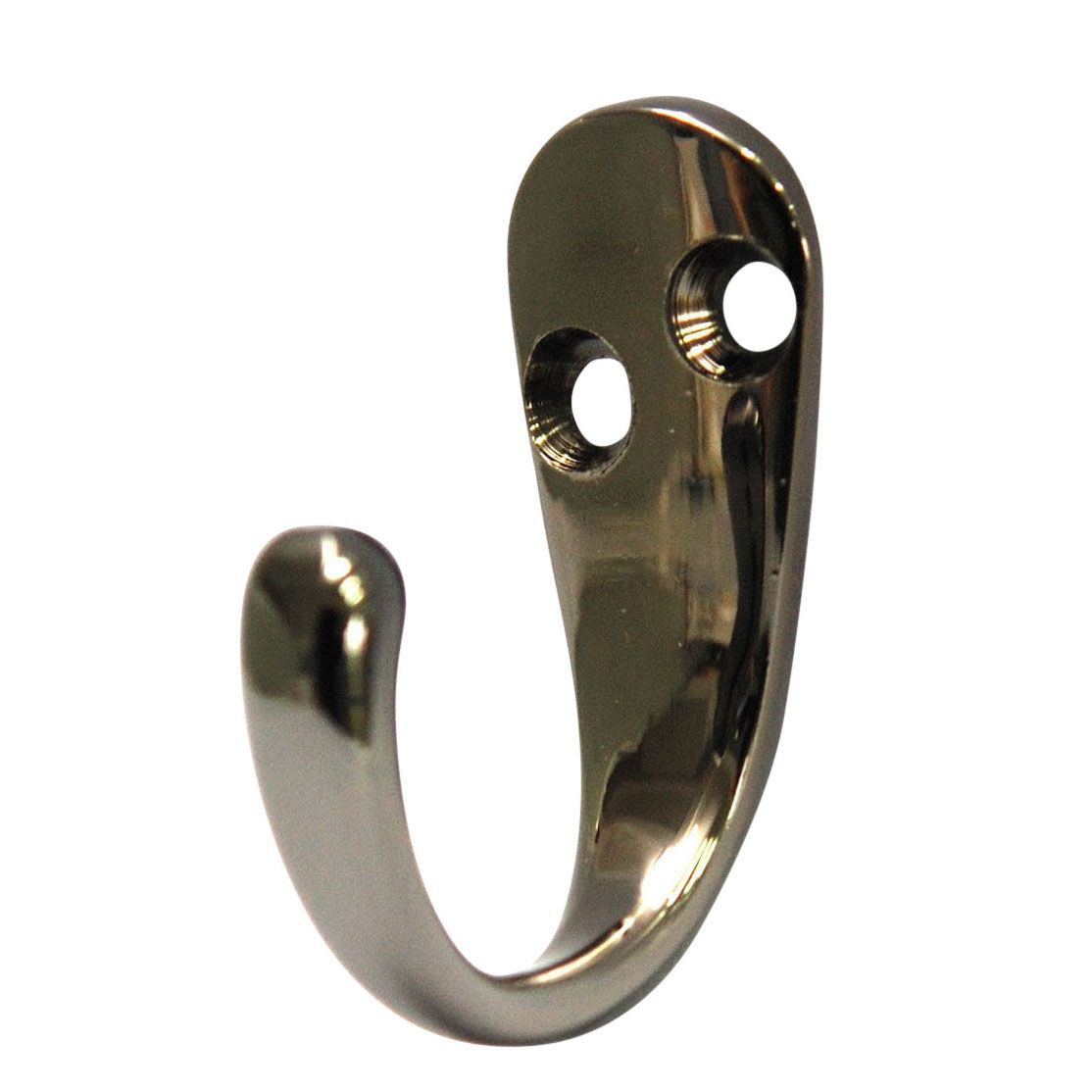 Black Nickel effect Zinc alloy Single Hook