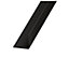 Black PVC Equal L-shaped Angle profile, (L)1.3m (W)20mm