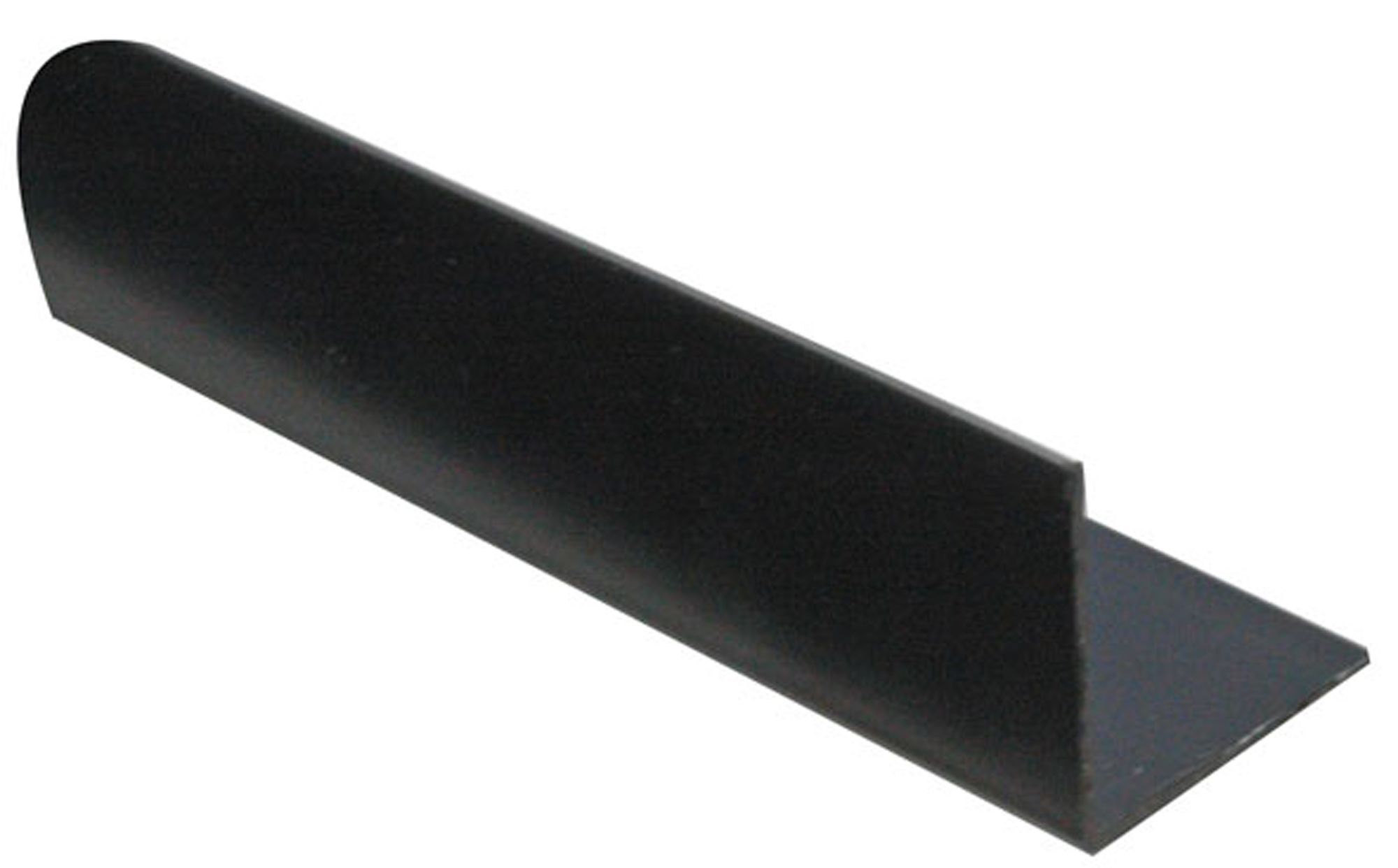 Black PVC Equal L-shaped Angle Profile, (L)2m (W)15mm | Tradepoint