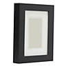 Black Single Picture frame (H)22cm x (W)17cm
