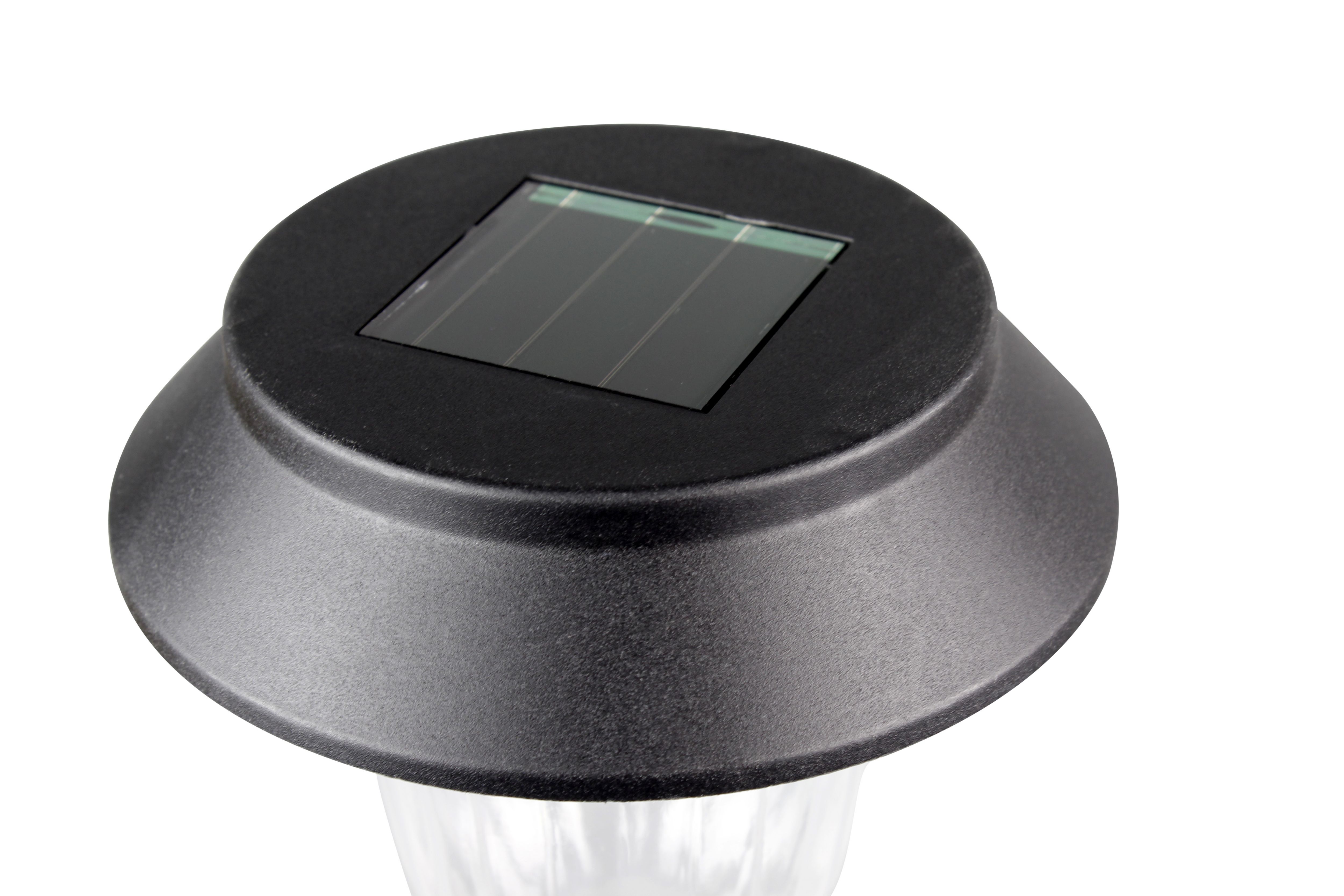 Black Solar-powered Integrated LED Outdoor Stake light