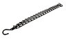 Black Steel Chain, (L)0.11 (Dia)2.6mm