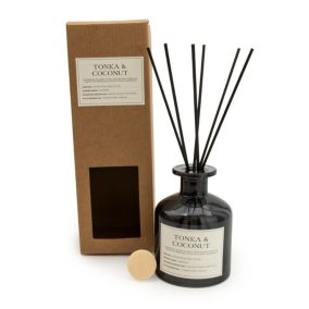 Black Tonka & Coconut Reed diffuser, 250ml