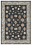 Black Traditional Rug 230cmx160cm