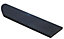 Black Varnished Hot-rolled steel Flat Bar, (L)1000mm (W)12mm (T)3mm