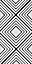 Black & white Gloss Patterned Ceramic Wall Tile, Pack of 50, (L)200mm (W)100mm