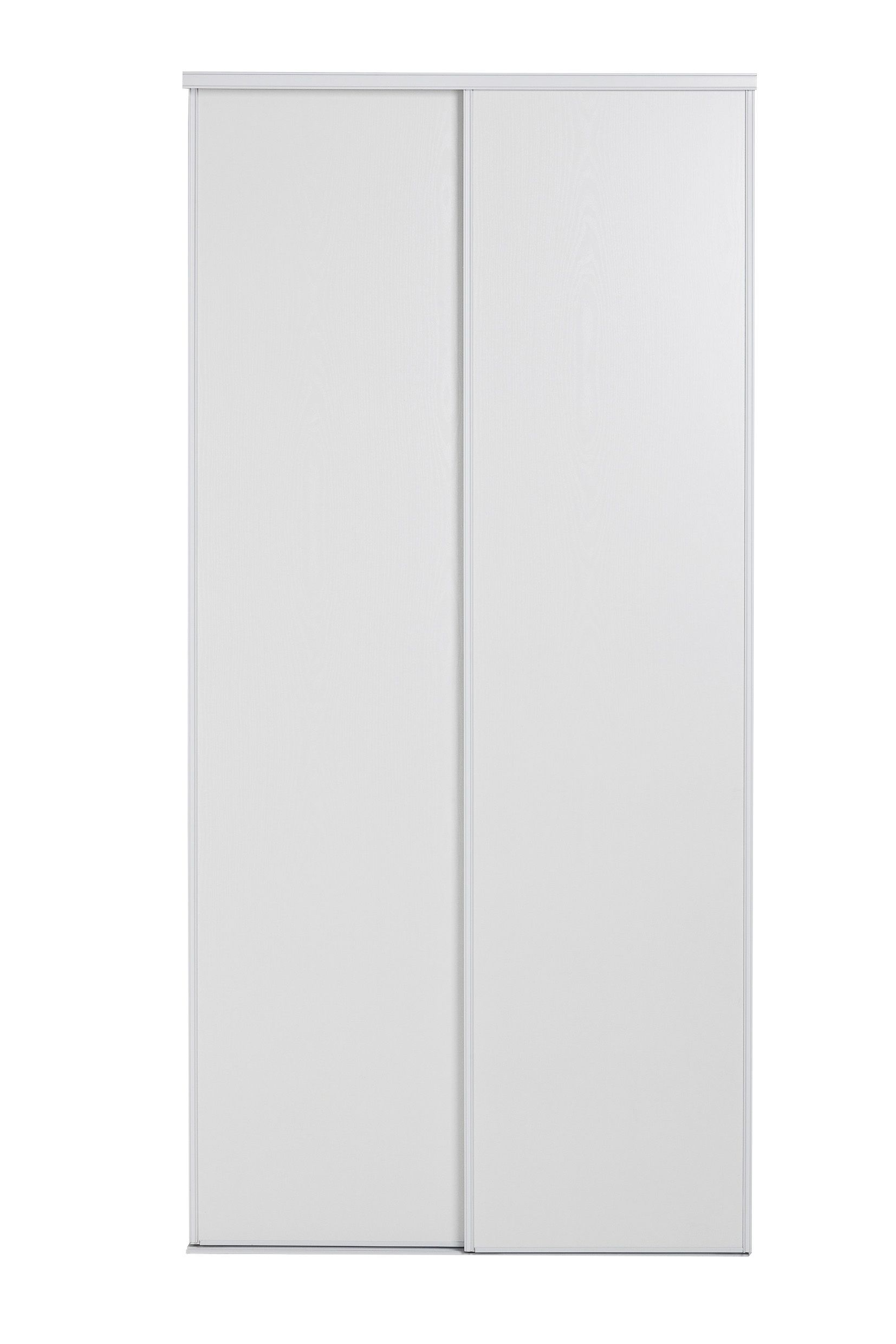 Blizz White 2 door Sliding Wardrobe Door kit (H)2260mm (W)1200mm