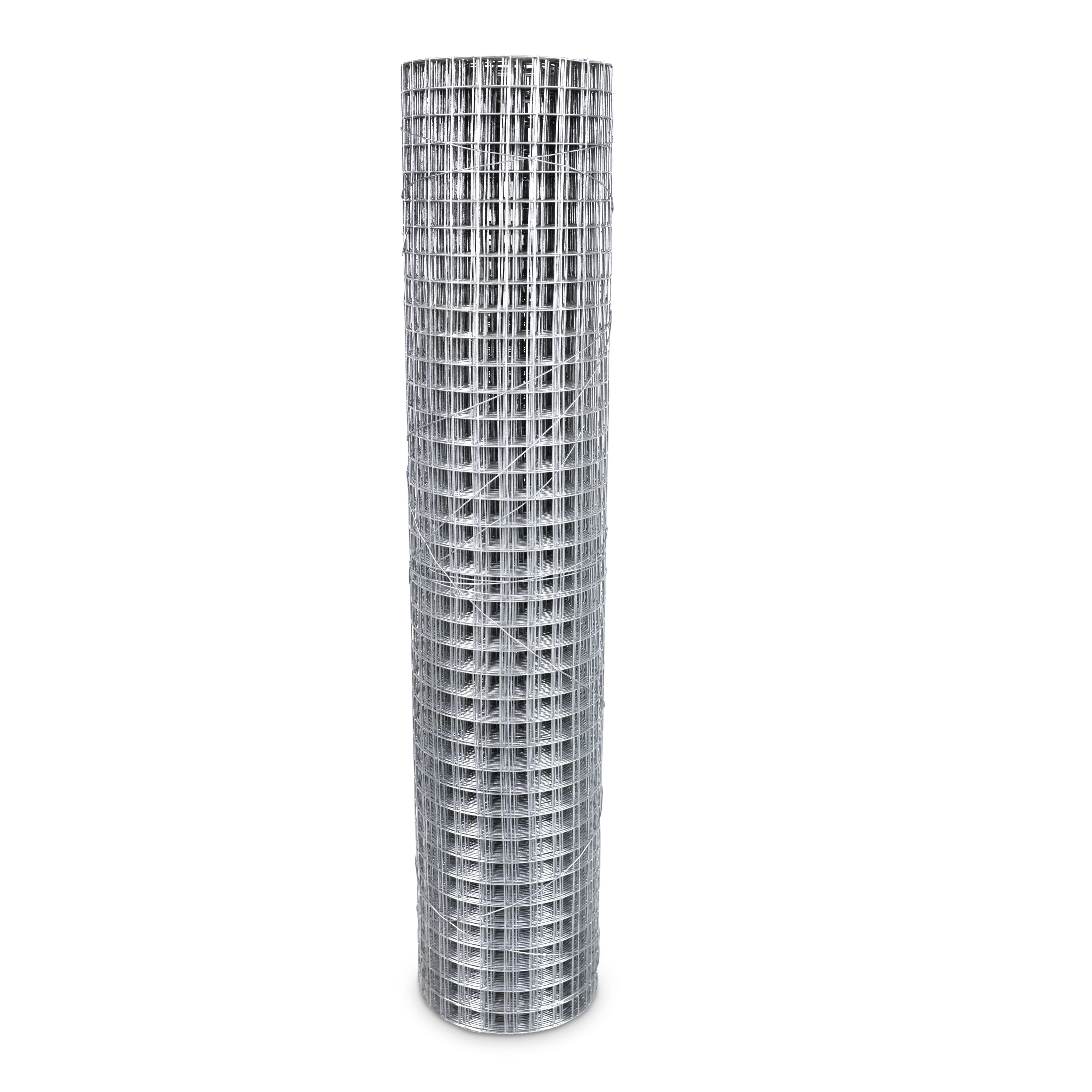 Blooma 13x13mm Galvanised Steel Wire mesh roll, (L)5m (H)1m