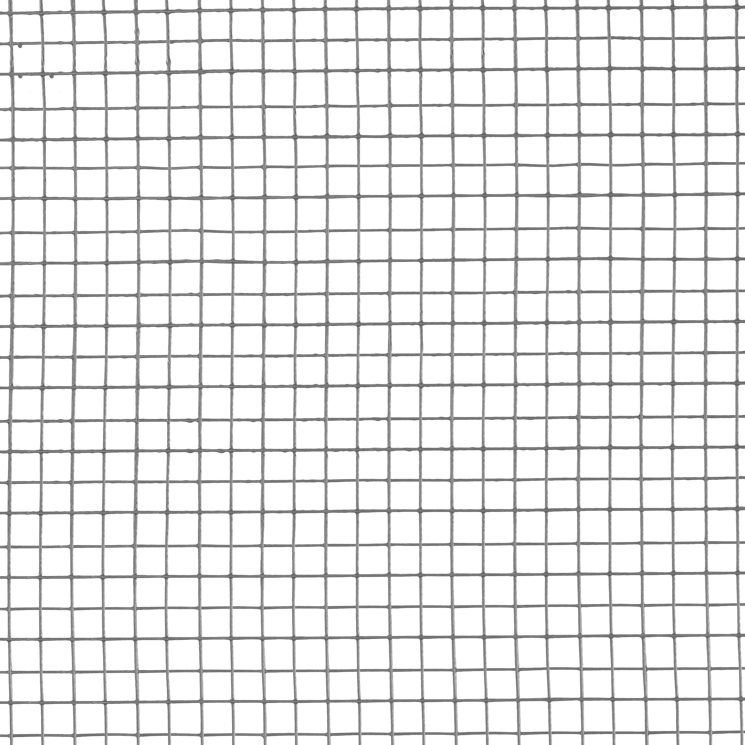 Blooma 13x13mm Galvanised Steel Wire mesh roll, (L)5m (H)1m