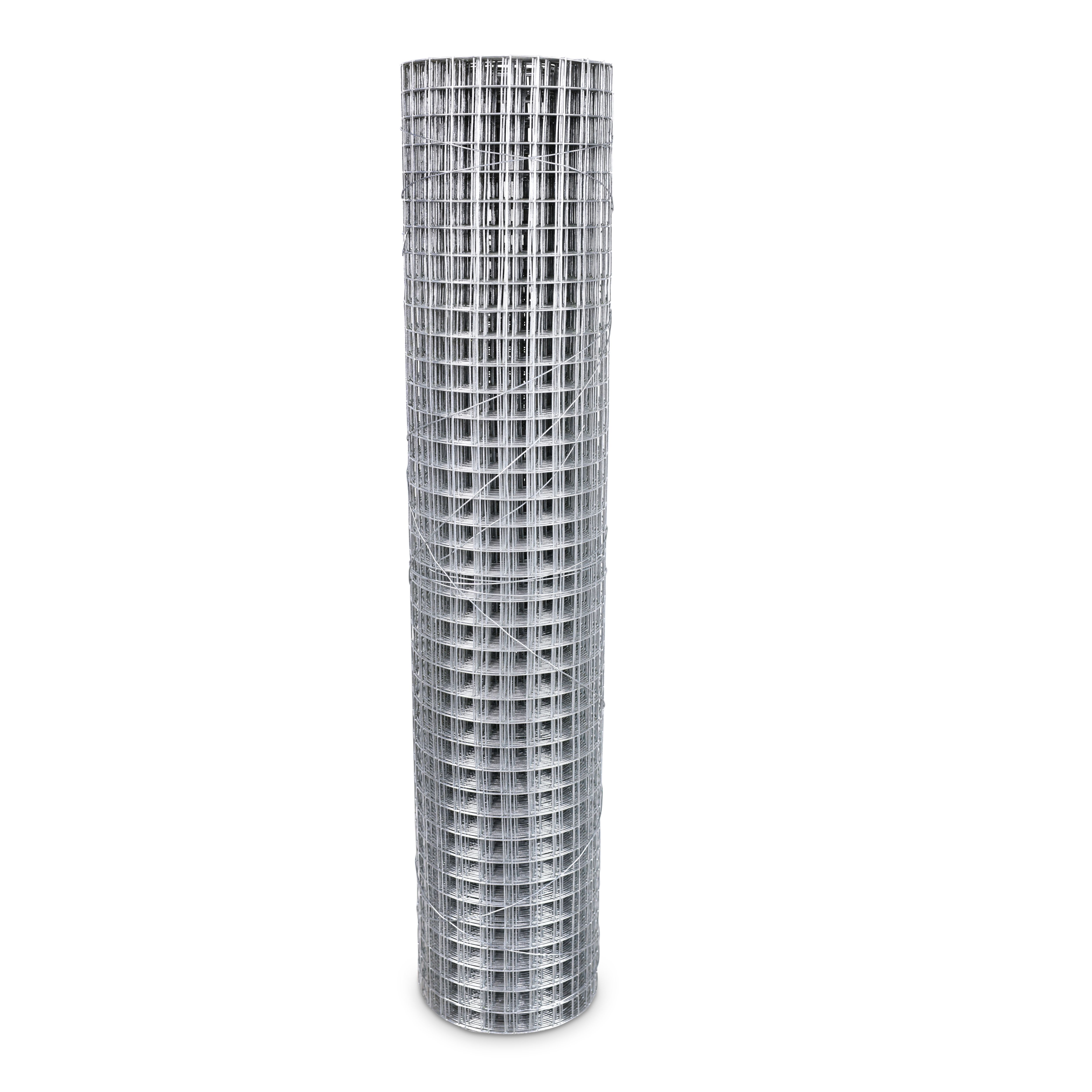Blooma 25x25mm Galvanised Steel Wire mesh roll, (L)10m (H)1m
