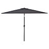 Blooma Adelaide 1.97m 2.99m Dark grey Cantilever parasol