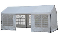 Blooma Betty White Rectangular Gazebo tent (H) 2810mm (W) 5960mm