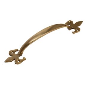 Blooma Black Brass Gate Pull handle