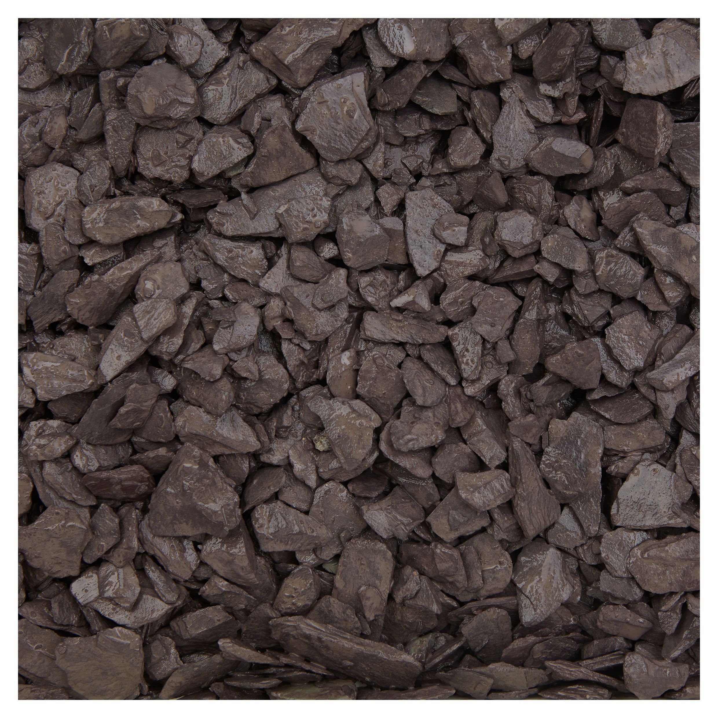 Blooma Blue 20mm Slate Decorative chippings, Large Bag, 0.3m²