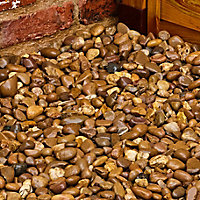 Blooma Brown Rounded pebbles