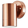 Blooma Candiac Copper effect Mains-powered LED Outdoor Wall light 380lm
