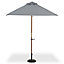 Blooma Capri 2.6m Grey Standing parasol