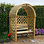 Blooma Chiltern Arbour, (H)1990mm (W)1340mm (D)800mm - Assembly service included