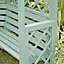 Blooma Chiltern Lattice Corner arbour, (H)2100mm (W)1580mm (D)1580mm - Assembly required