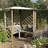 Blooma Chiltern Softwood Corner arbour