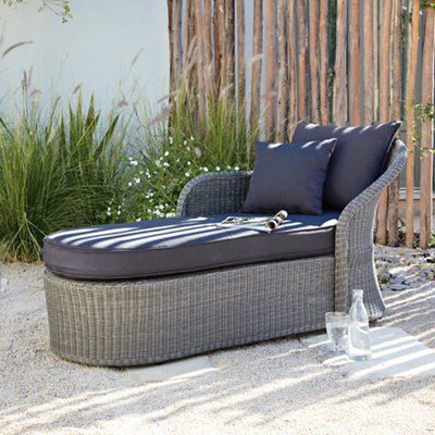 Grey metal 2024 sun lounger