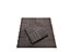 Blooma Composite Deck tile (L)0.4m (W)400mm (T)45mm, Pack of 4