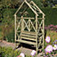 Blooma Cottage Arbour, (H)2200mm (W)560mm (D)560mm - Assembly service included