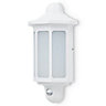 Blooma Dunham Adjustable Matt White Mains-powered LED Outdoor Lantern Wall light 580lm
