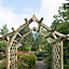 Blooma Elegant Apex top Softwood Arch - Assembly service included