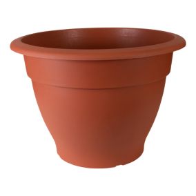 Blooma Florus Brown Plastic Bell Circular Plant pot (Dia)46cm