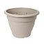 Blooma Florus Taupe Plastic Bell Plant pot (Dia)55cm