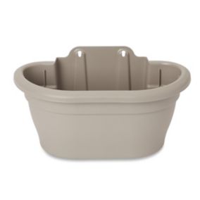 Blooma Florus Taupe Plastic Oval Trough