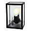 Blooma Gallina Black Mains-powered Outdoor Wall light