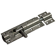Blooma Galvanised Steel Barrel Door bolt (L)102mm