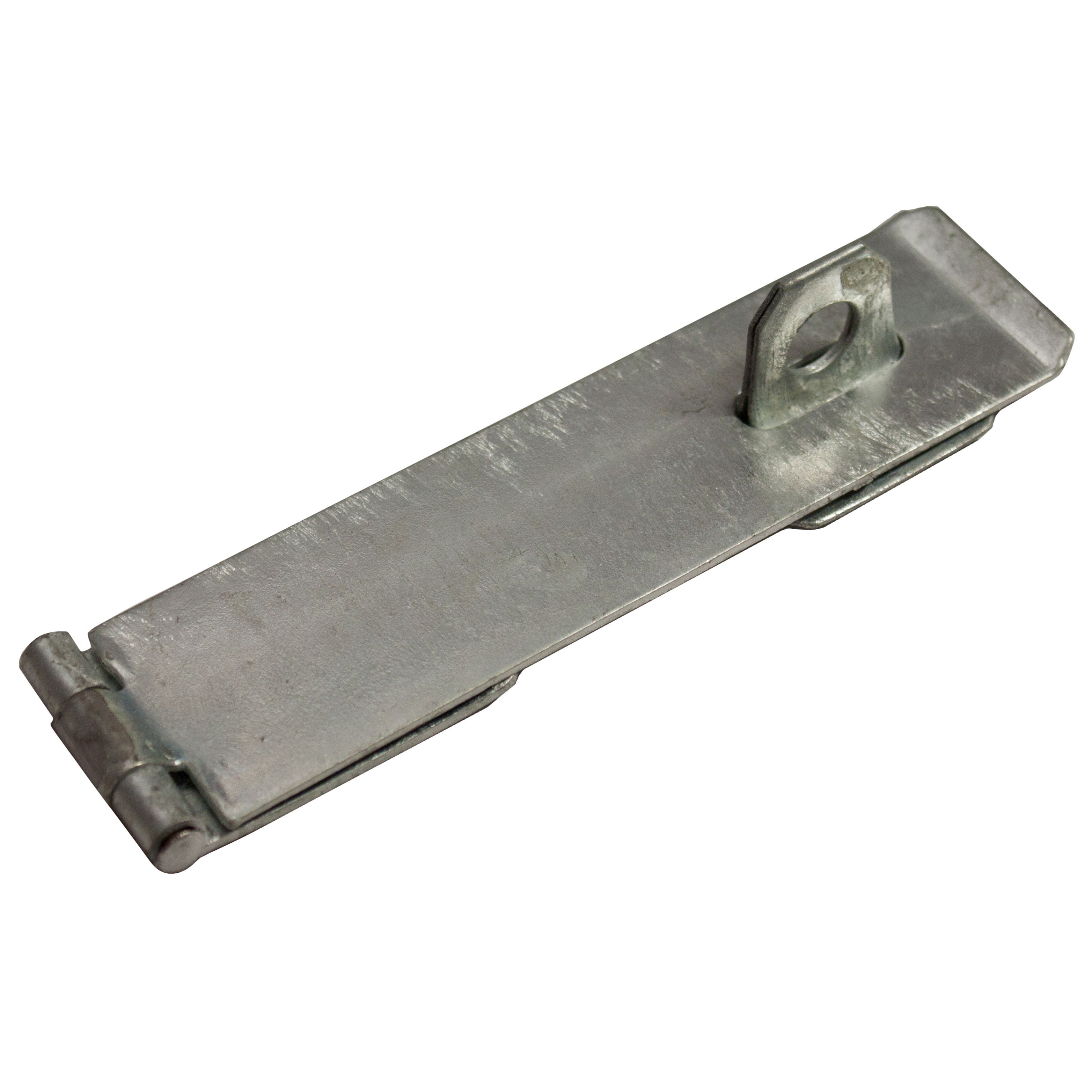 Blooma Galvanised Steel Hasp & staple, (L)152mm (W)40mm