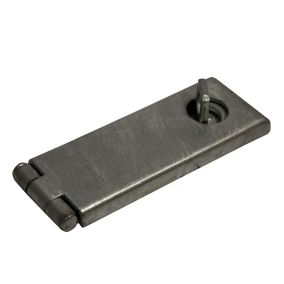 Blooma Galvanised Steel Hasp & staple, (L)178mm (W)54mm