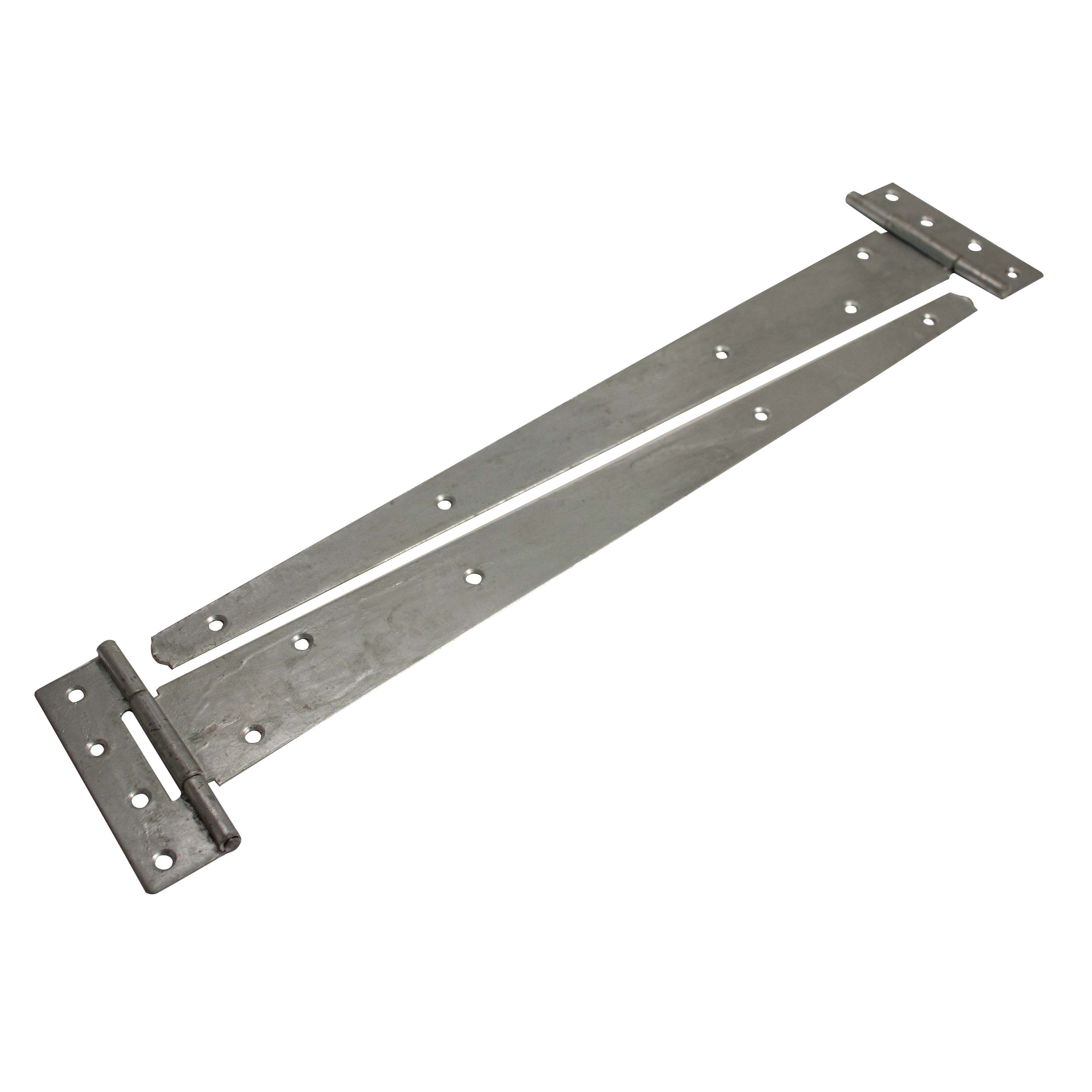 Blooma Galvanised Steel Tee hinge (L)457mm, Pack of 2