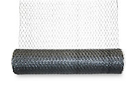 Blooma Galvanised Steel Triple torsion mesh, (L)10m (H)1m
