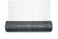 Blooma Galvanised Steel Triple torsion mesh, (L)5m (W)1m (1800g)