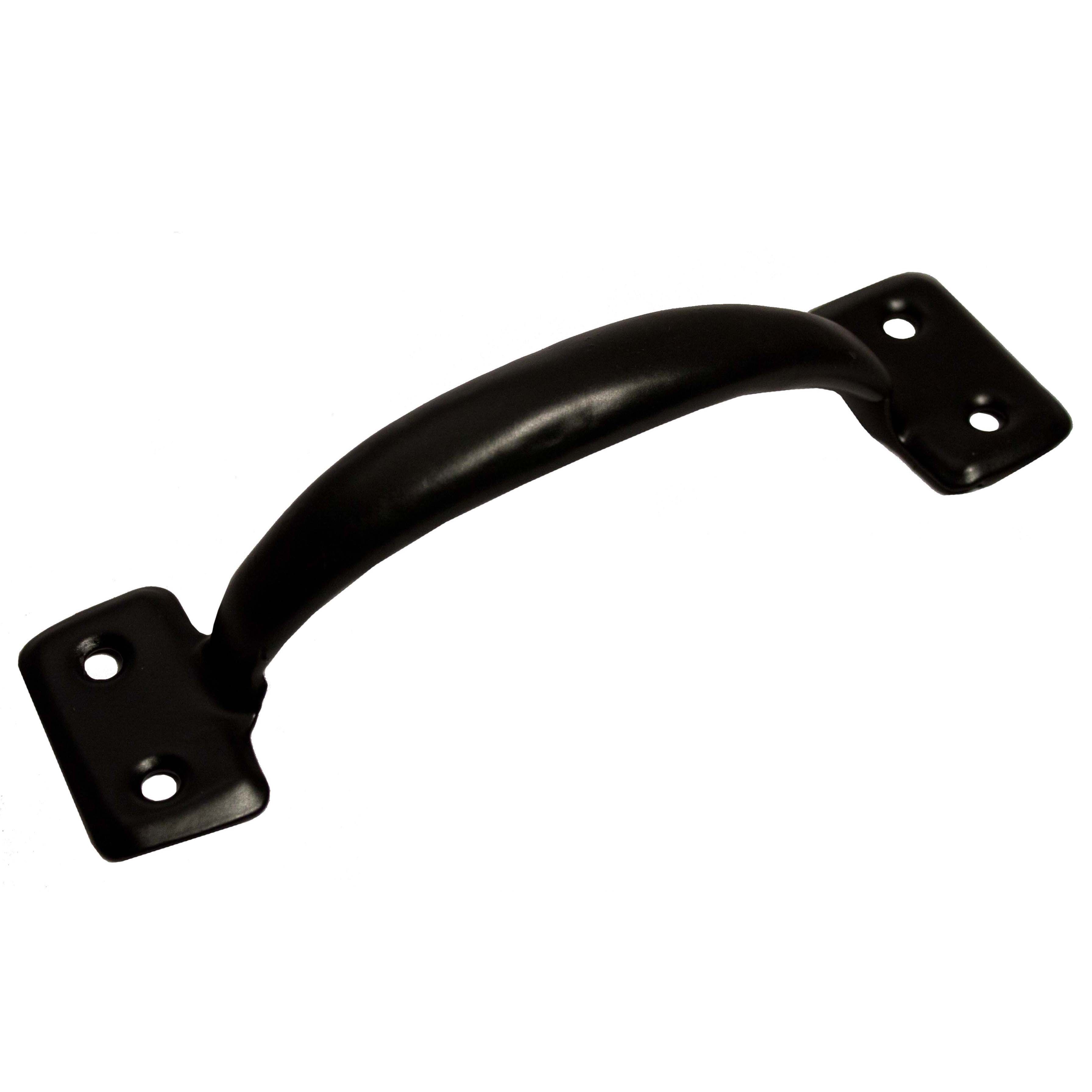 Blooma Gloss Black Steel Pull handle | Tradepoint 