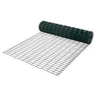 Blooma Green PVC-coated Steel Wire mesh fencing, (L)20m (W)1.2m