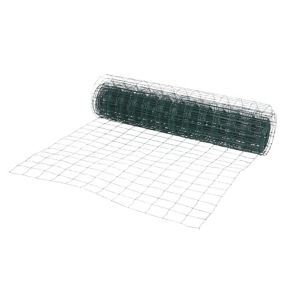 Blooma Green PVC-coated Steel Wire mesh fencing, (L)25m (W)1.2m