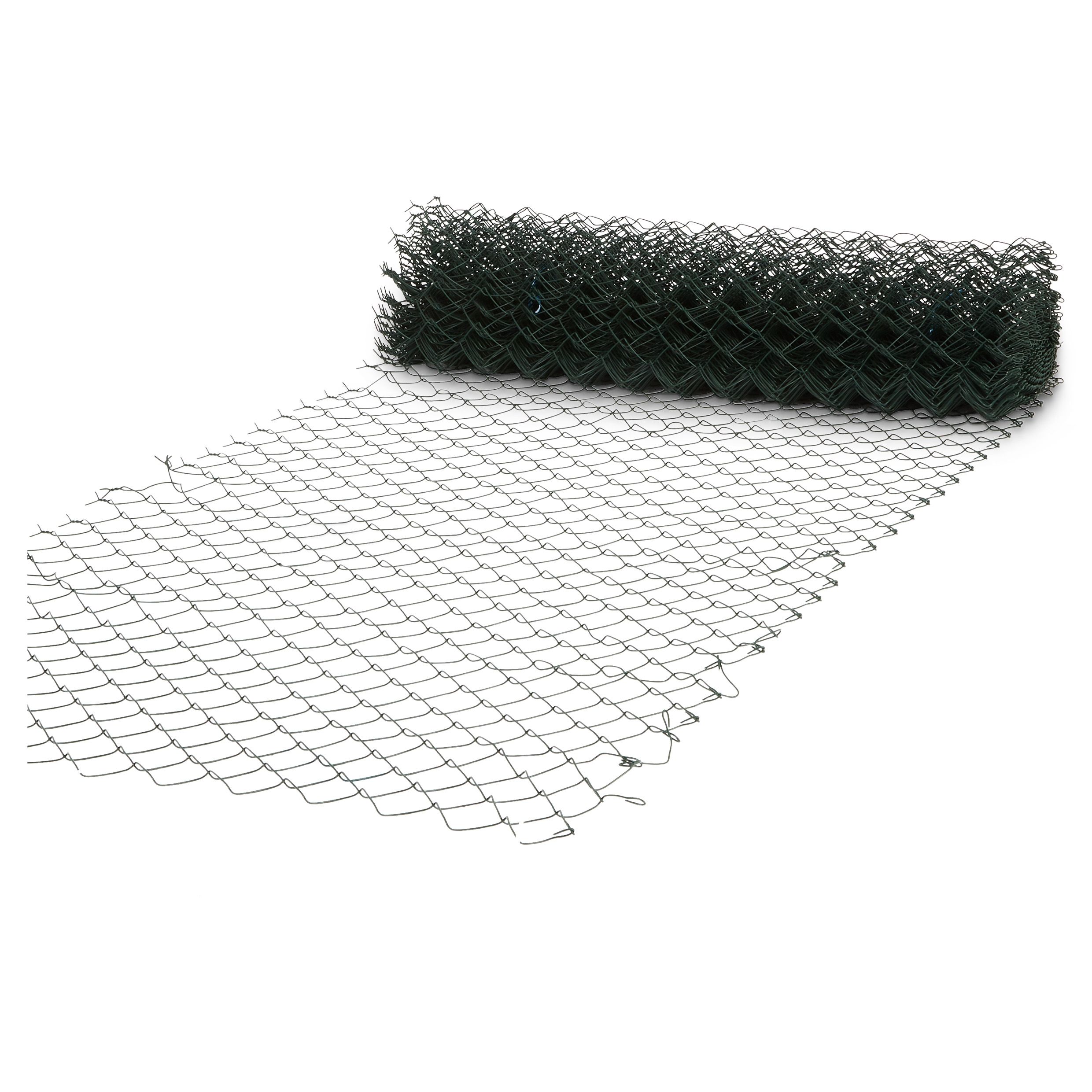 Blooma Green PVC-coated Steel Wire mesh panel, (L)20m (H)1m (W)1m