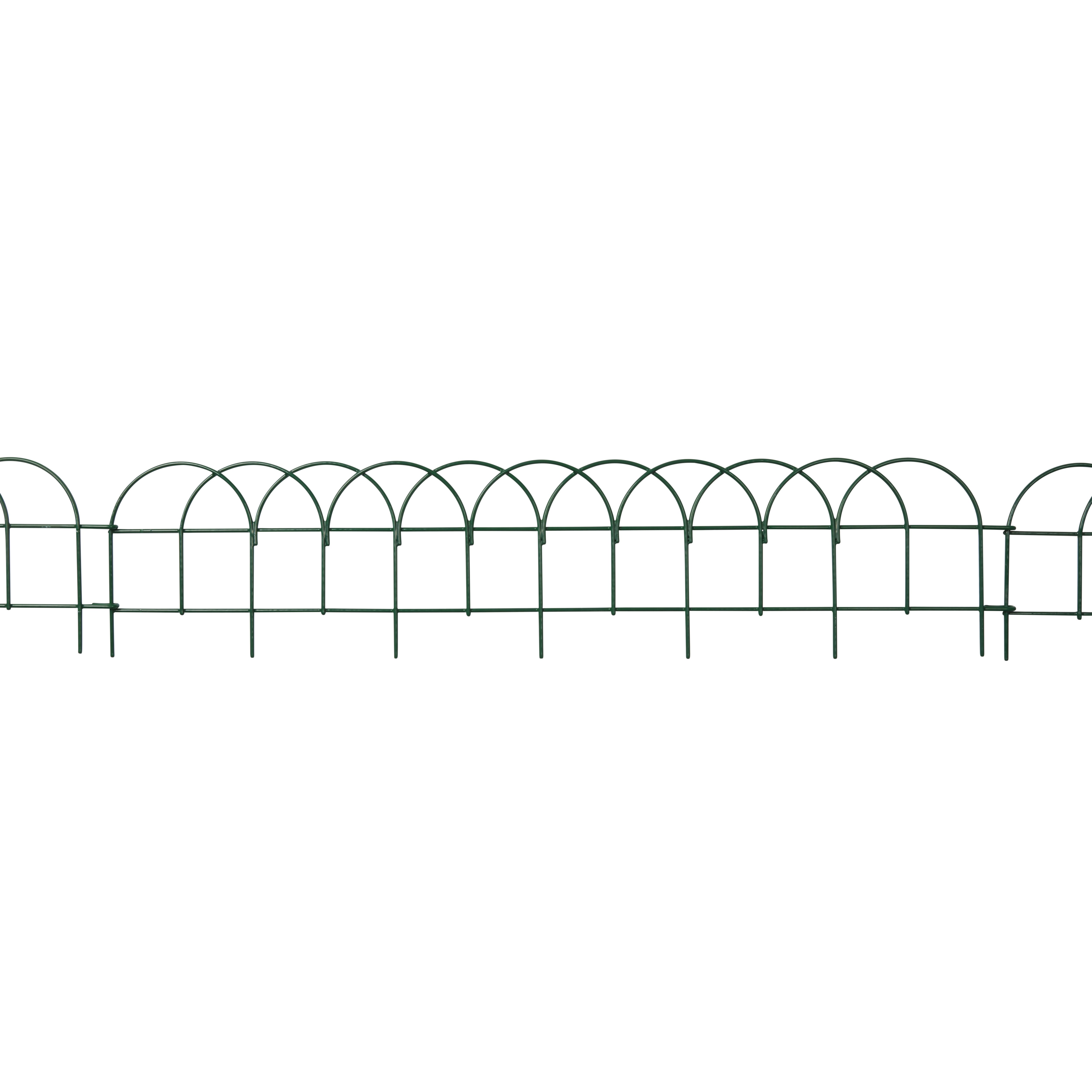 Blooma Green Steel Lawn edging (H)15cm (L)0.67m