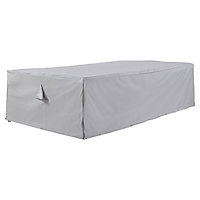 Blooma Large Grey Rectangular Table cover 60cm(H) 120cm(W) 240cm (L)
