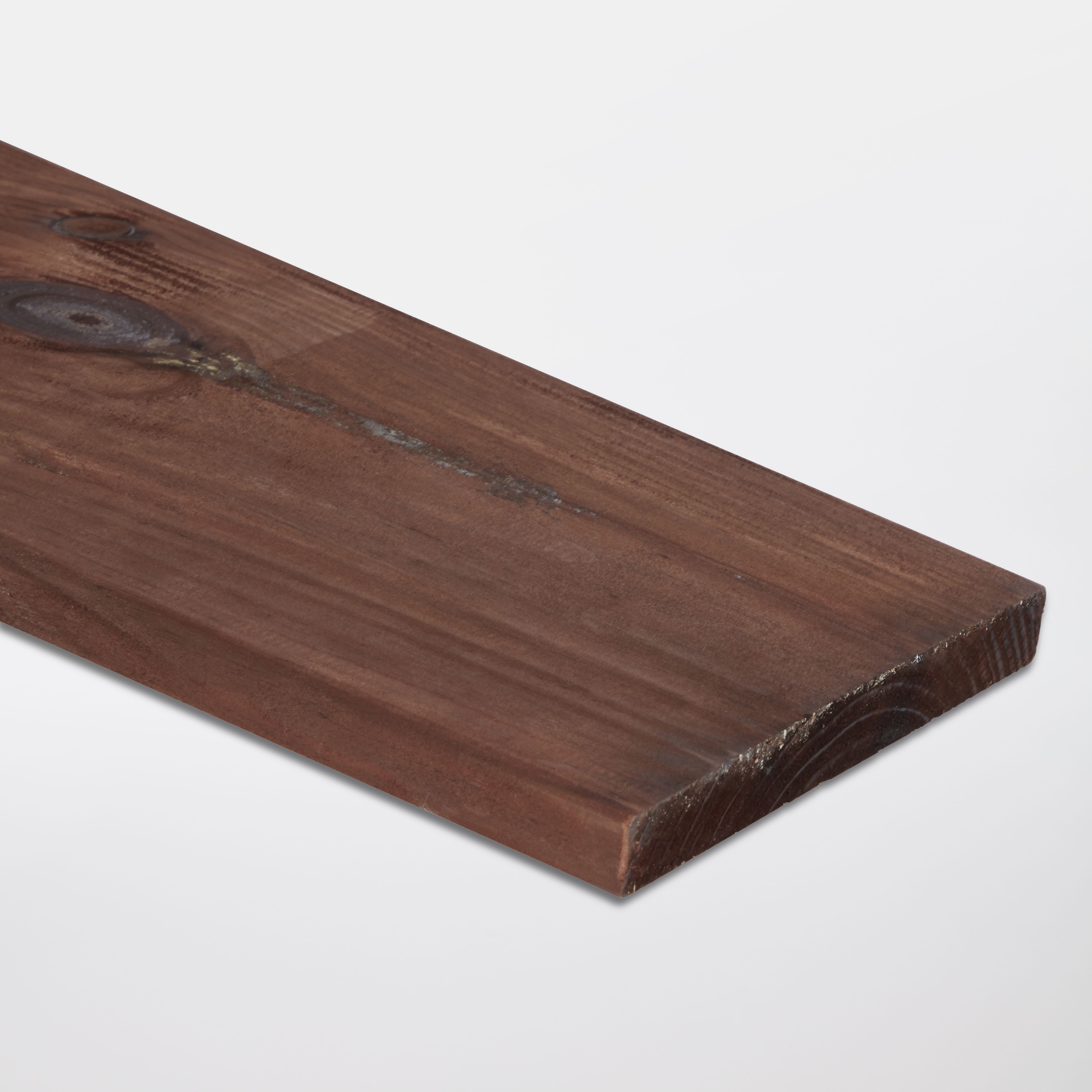 Blooma Lemhi Pressure treated Brown Gravel board (L)2.4m (W)150mm (T)21mm